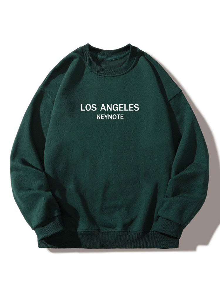 Los Angeles Print Relaxed Sweatshirt