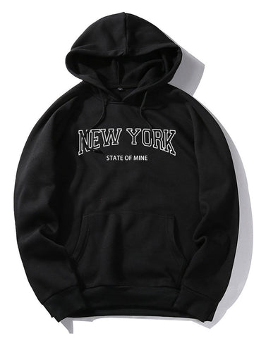 New York Print Hoodie