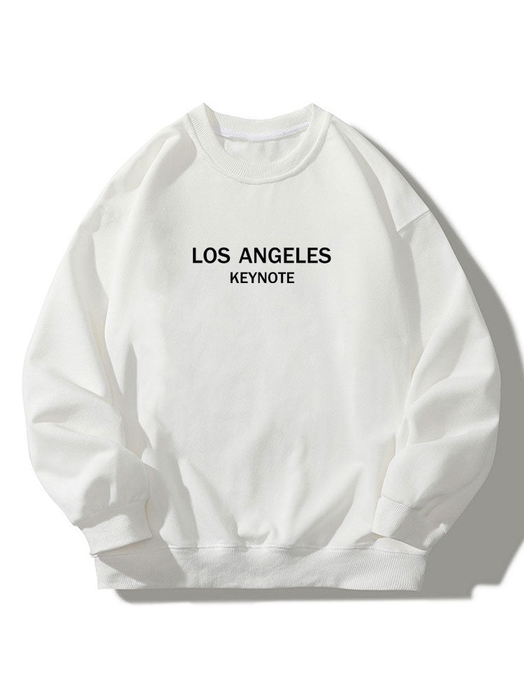 Los Angeles Print Relaxed Sweatshirt